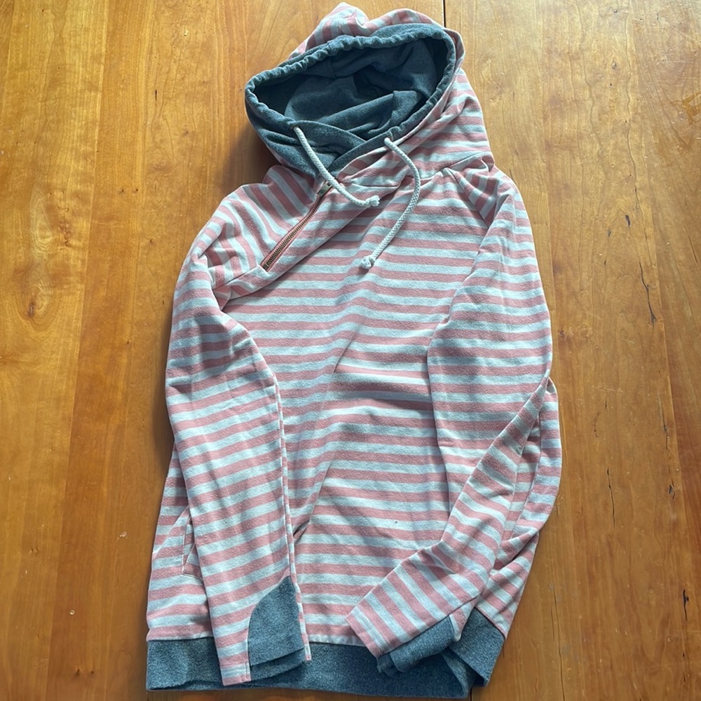 Mindy Mae Market Double Hoodie Sweatshirt